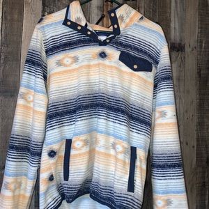 Cinch aztec pull over